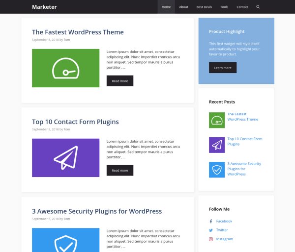 Blog Website