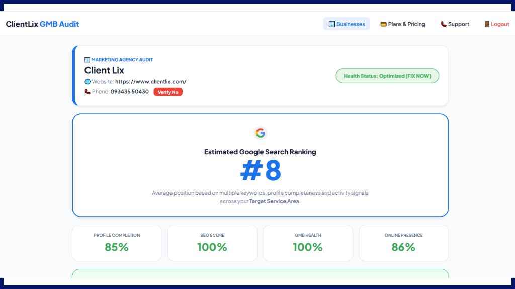 Fix it Using a Google My Business Optimization Tool